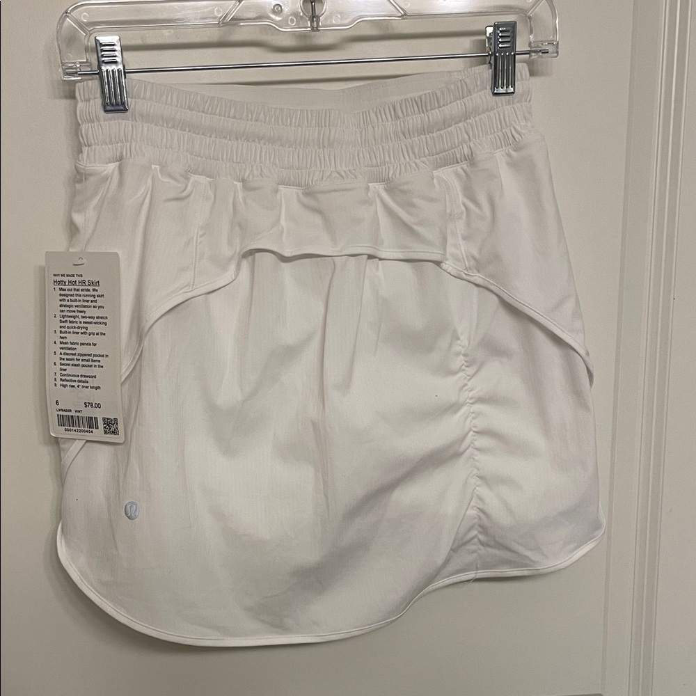 Lululemon Skort High Rise NWT Hotty Hot Skirt